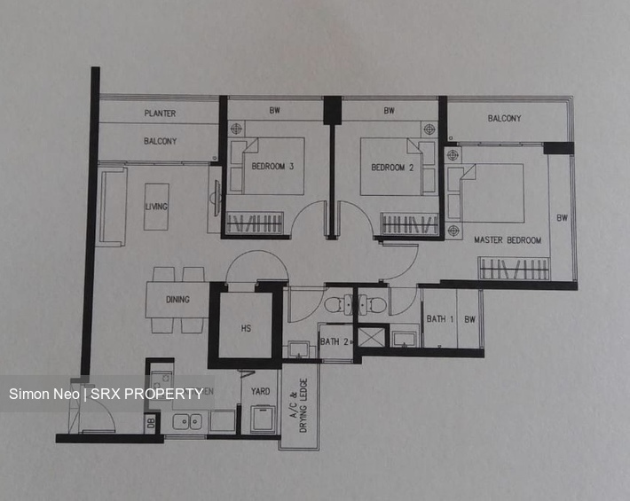 Blk 588D Park Central @ Amk (Ang Mo Kio), HDB 4 Rooms #179070942